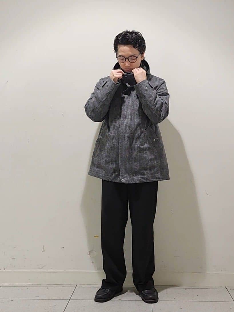 Maedaさんの「TAKEO KIKUCHI｜【3WAY】ジャカード グレンチェック ダウンライナー ブルゾン」を使ったコーディネート