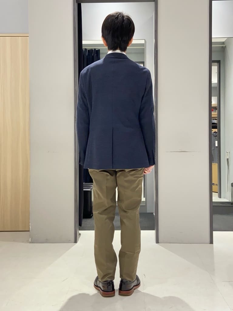 わいずみさんの「TAKEO KIKUCHI｜【オフィスカジュアル対応】ドレス チノパンツ」を使ったコーディネート