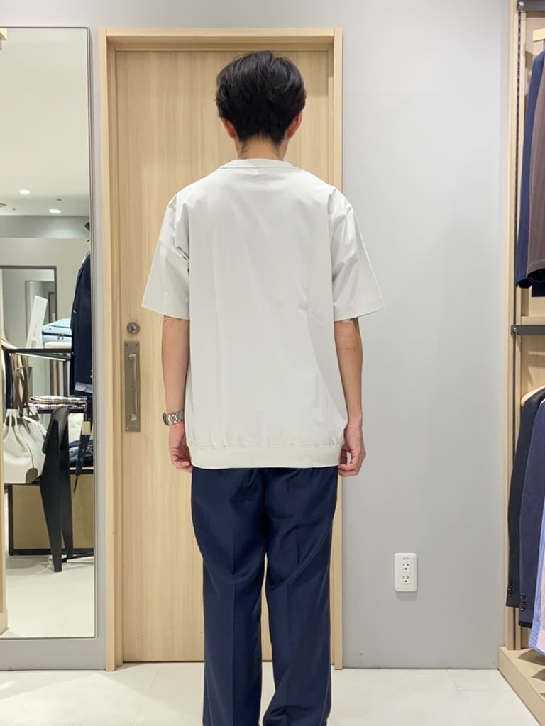 わいずみさんの「TAKEO KIKUCHI｜【抗菌防臭／5サイズ展開】ハイゲージポンチ Tシャツ」を使ったコーディネート