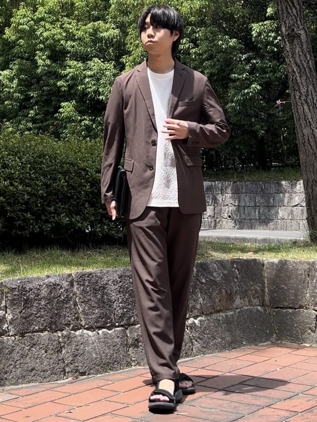 SHI-MAさんの「THE SHOP TK｜2WAYクラッチバッグ【冠婚葬祭/ビジネス/セレモニー/パーティー】」を使ったコーディネート