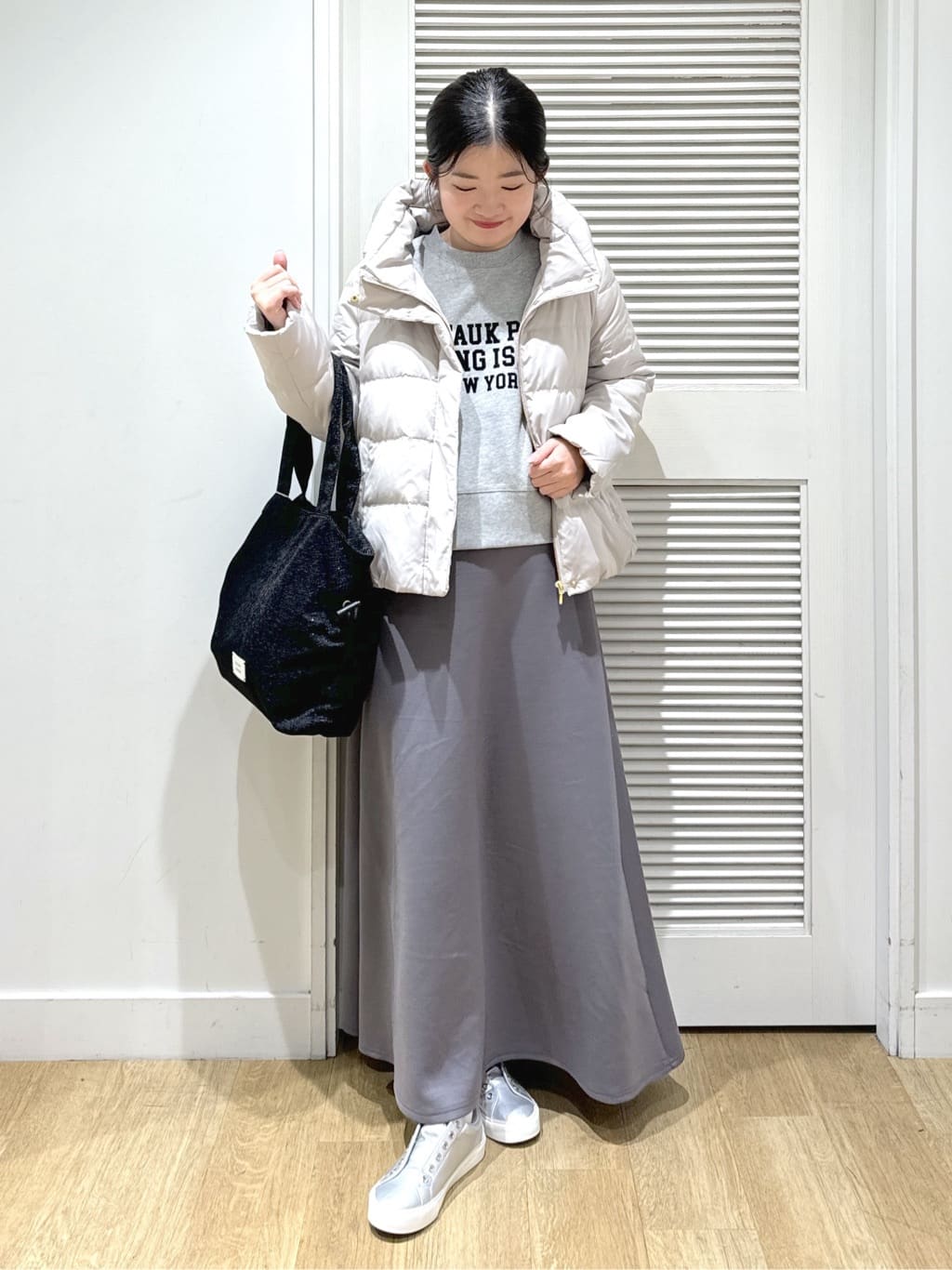 Harunaさんの「Dessin｜◆【洗える】ロゴスウェット（S～L）」を使ったコーディネート
