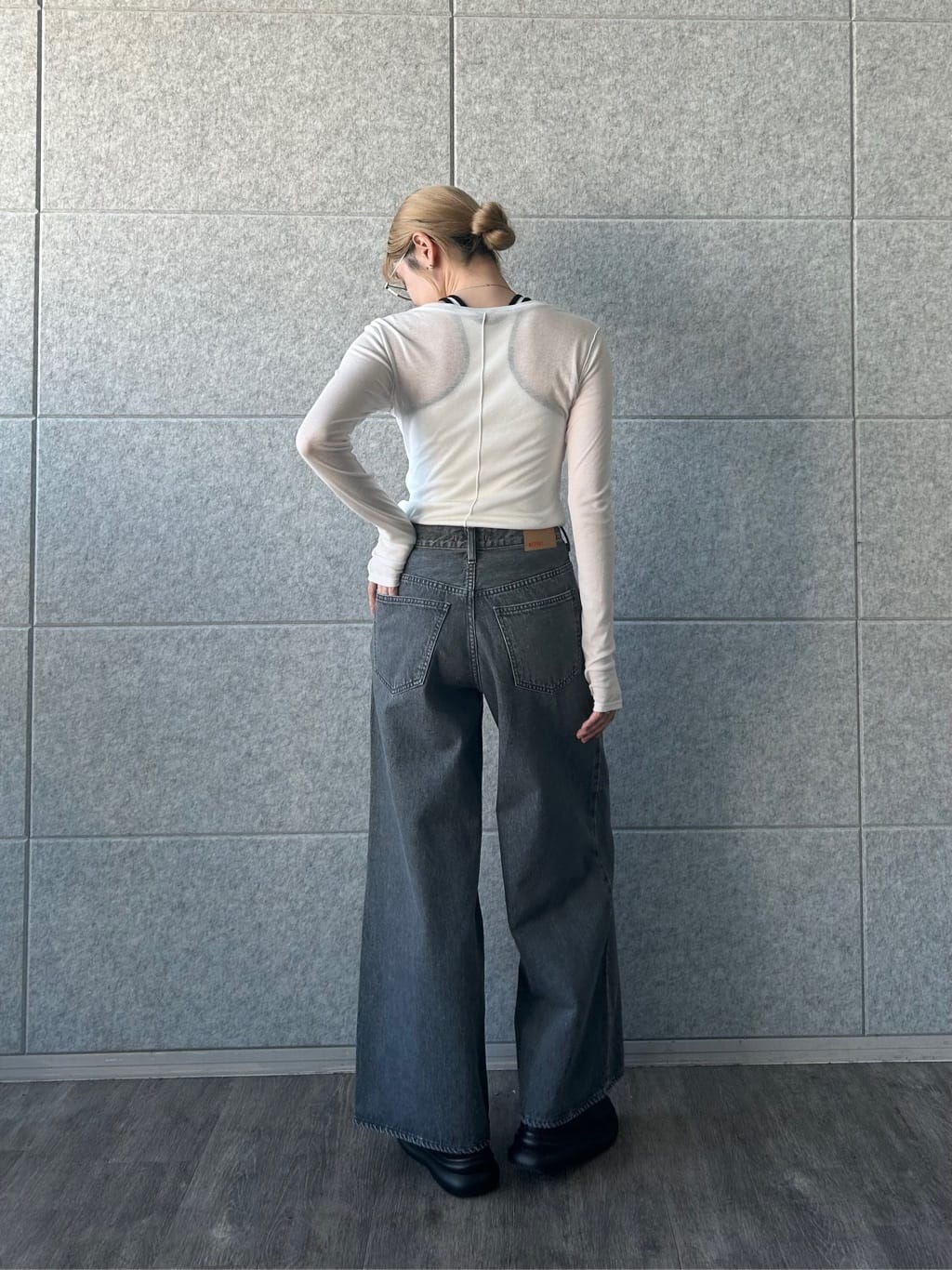 honoka Aさんの「CODE A｜【Cup-in】design cut tank」を使ったコーディネート