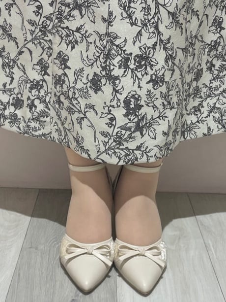 azusaさんの「ESPERANZA｜スパンコールセパレートパンプス」を使ったコーディネート