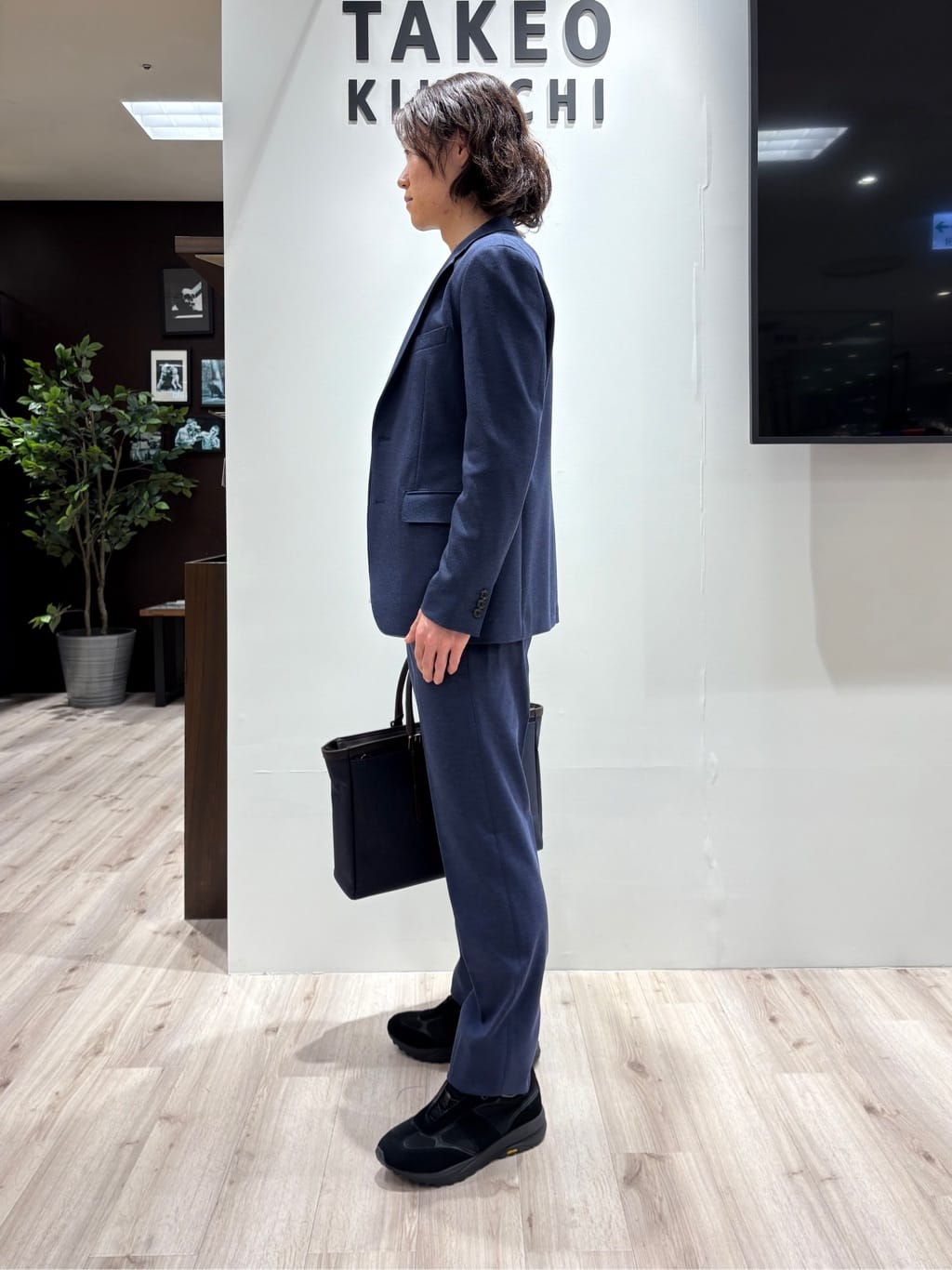 Kaiさんの「TAKEO KIKUCHI｜◆メランジ ハニカム ストレッチ ジャケット」を使ったコーディネート