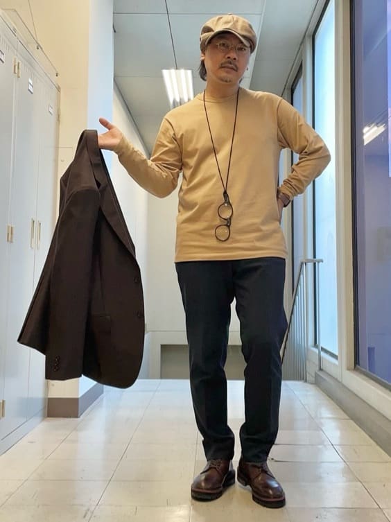MAKOTO AIさんの「TAKEO KIKUCHI｜【THE FLAGSHIP】バラシャジャケット」を使ったコーディネート
