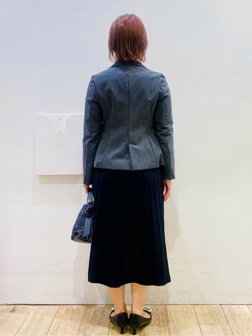 YUKOさんの「index｜《5色展開／XS-LLサイズ》ストレッチテーラードジャケット／セットアップ対応【イージーアイロン】」を使ったコーディネート