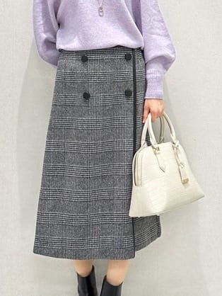 Miwaさんの「UNTITLED｜【日本製／2WAY衿】スタンドカラー ロングコート」を使ったコーディネート