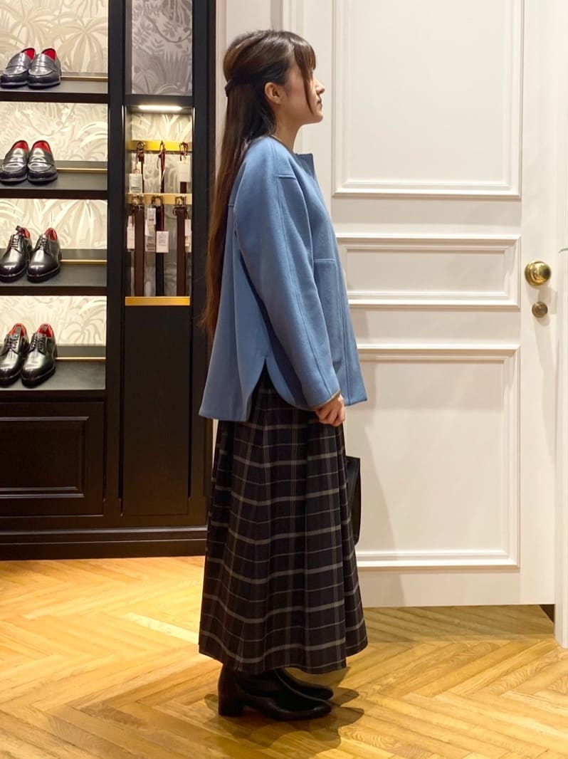 c.wさんの「DRESSTERIOR｜◆ストレッチフルニードルプルオーバーニット」を使ったコーディネート