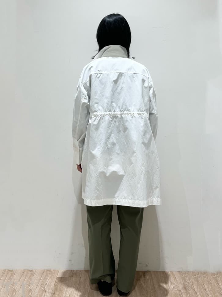 momokoさんの「OPAQUE.CLIP｜◆《CLASSY掲載》ミドルスタンドコート【洗濯機洗い可】」を使ったコーディネート