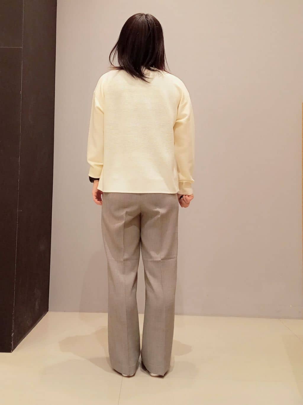 yukaさんの「THE SHOP TK｜◆【毛玉になりにくい/蓄熱性】春色_美人ガーターニット/洗える/体形カバー」を使ったコーディネート