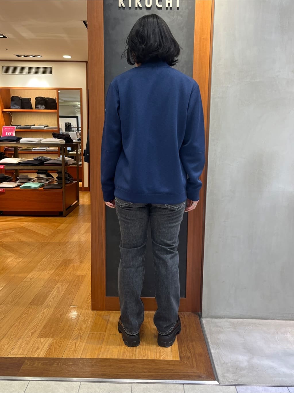 ちゃんみなさんの「TAKEO KIKUCHI｜【モンスターストレッチ】日本製 ウォッシュド デニムパンツ」を使ったコーディネート