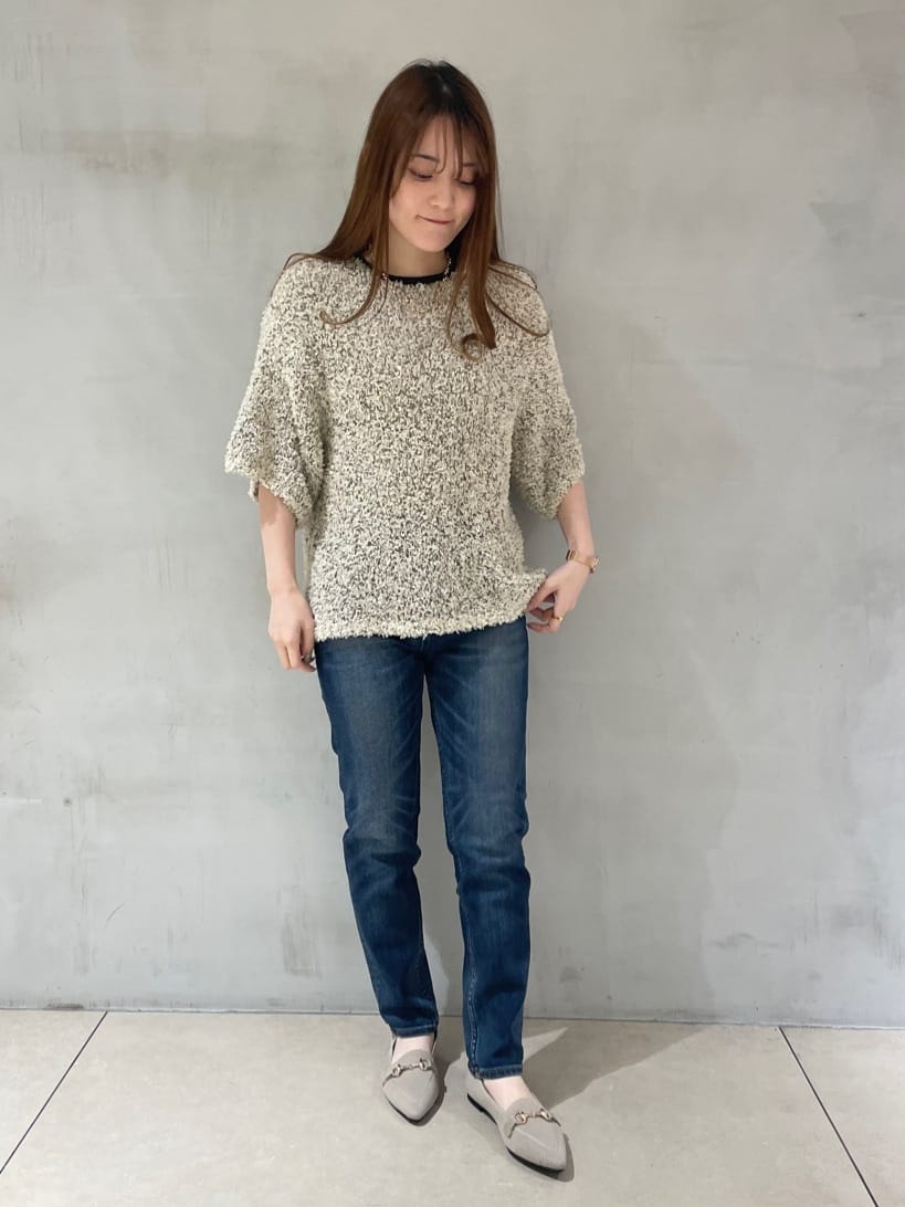 ゆいさんの「UNTITLED｜【Healthy DENIM&times;UNTITLED】別注 R Mrytle（リマートル）テーパードデニム」を使ったコーディネート