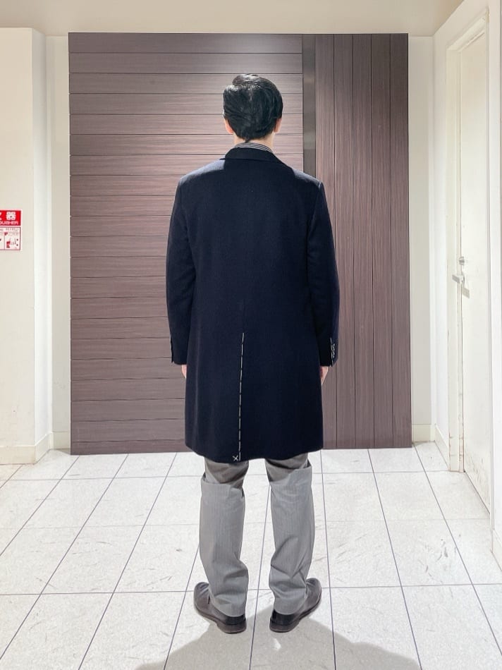 ToyoPさんの「TAKEO KIKUCHI｜ウールカシミヤブレンド チェスターコート」を使ったコーディネート