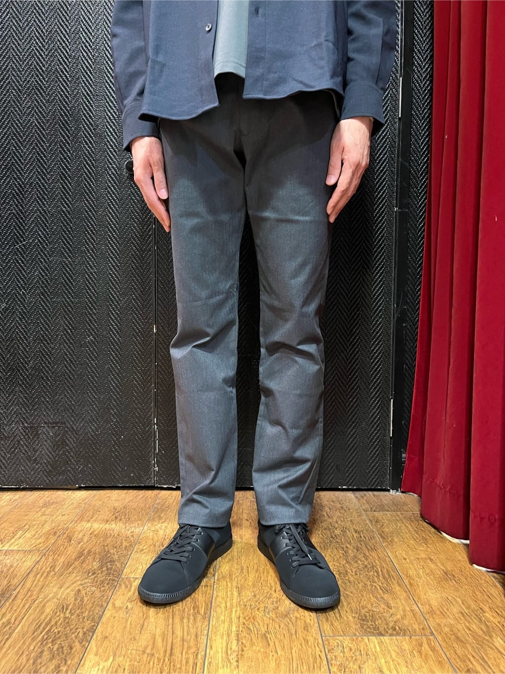  matsuさんの「TAKEO KIKUCHI｜【全7サイズ&times;8色展開！】トップマルチヘリンボン パンツ」を使ったコーディネート