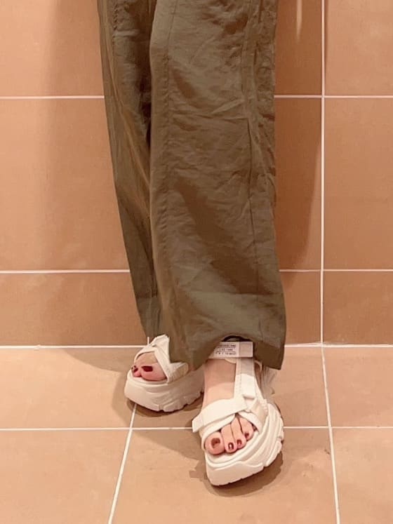 kaoriさんの「ESPERANZA｜厚底スポサン」を使ったコーディネート