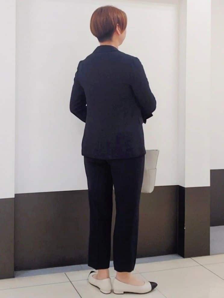 じゅりさんの「Reflect｜◆【洗える／セットアップ可／通勤におすすめ】ライティジャケット」を使ったコーディネート