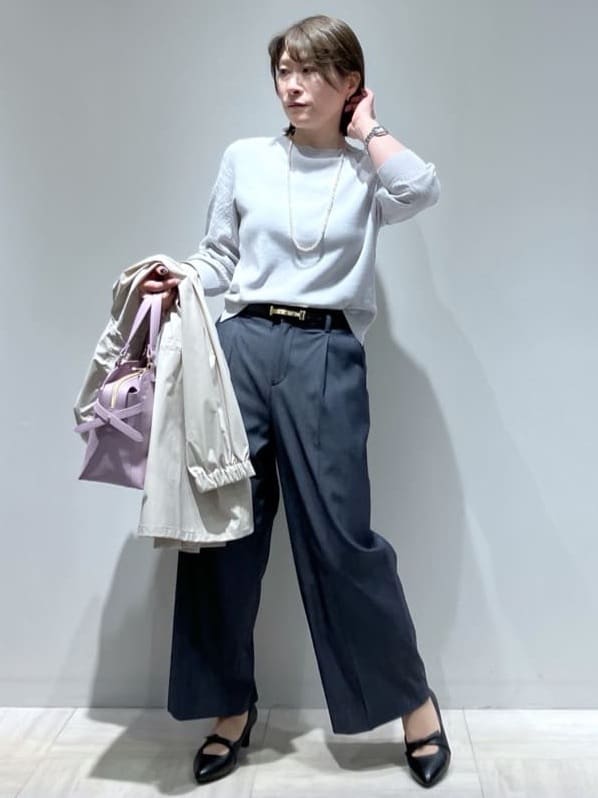 関根さんの「Reflect｜」を使ったコーディネート