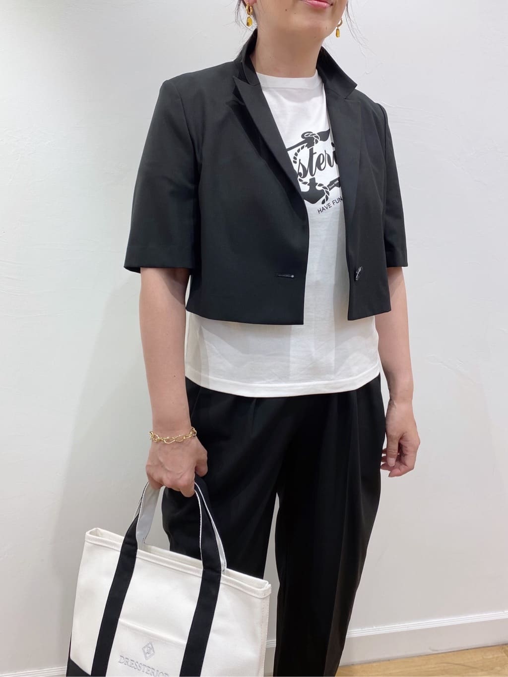 Sawaguchiさんの「DRESSTERIOR｜チェーンブレスレット」を使ったコーディネート
