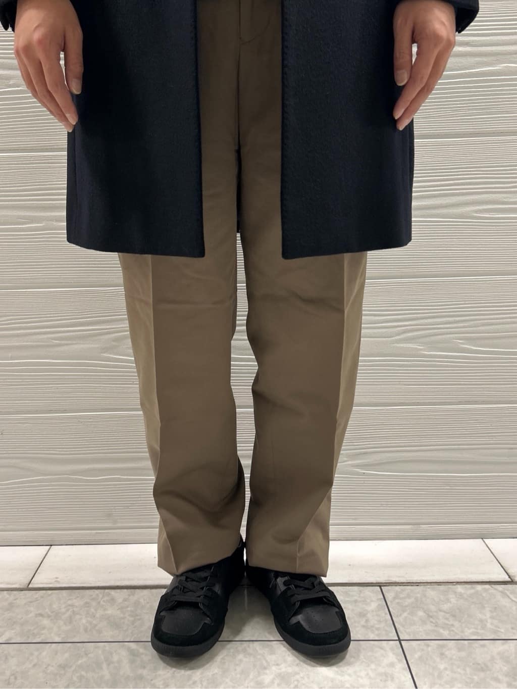 すーさんの「TAKEO KIKUCHI｜ウールカシミヤブレンド チェスターコート」を使ったコーディネート