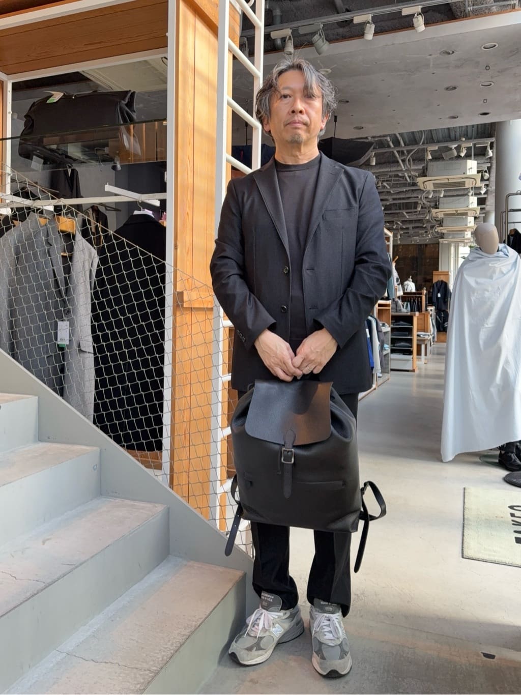 デザイナーTAKEman さんの「TAKEO KIKUCHI｜【360&deg;ストレッチ／セットアップ対応】None Of Stress ジャケット」を使ったコーディネート