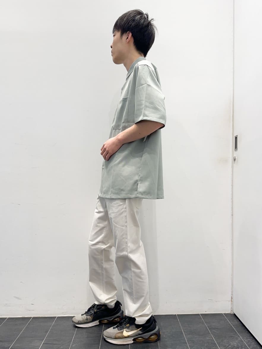 ちびちゃんさんの「THE SHOP TK｜◆ドライポリ 半袖シャツ　セットアップ可/吸水速乾/軽量/洗濯機OK」を使ったコーディネート
