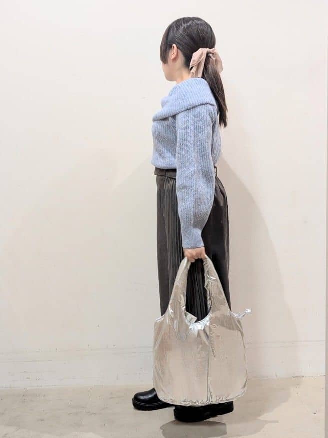 たぼく。さんの「SHOO･LA･RUE｜◆【セレモニー】フェイクパールパヴェネックレス」を使ったコーディネート