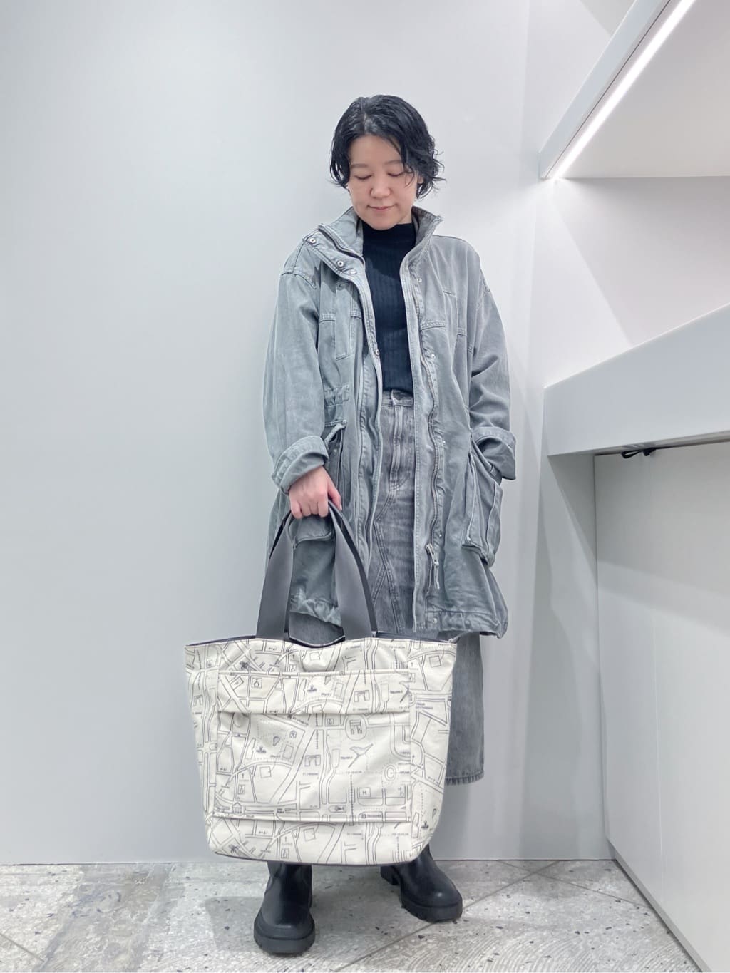 Cさんの「HIROKO HAYASHI｜COMODA（コモダ） ボストンバッグ」を使ったコーディネート