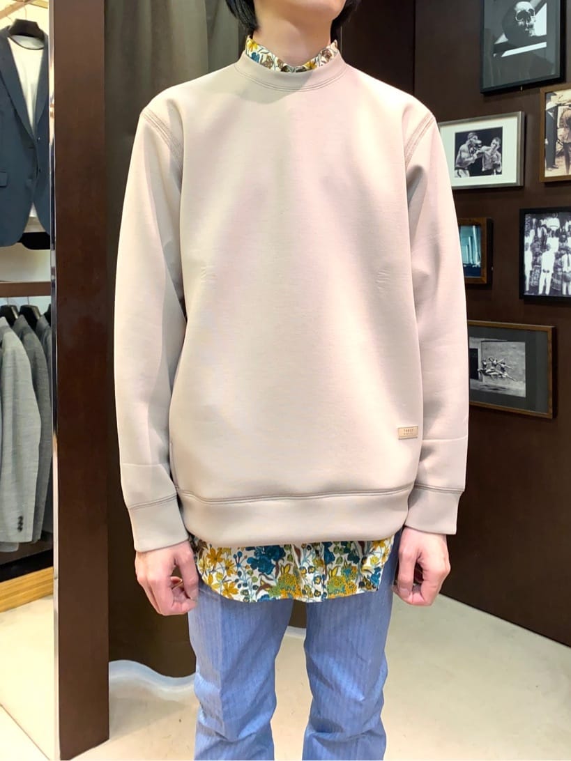 コバヤシさんの「TAKEO KIKUCHI｜【Made in JAPAN】播州織 ヘリンボン ストレート パンツ」を使ったコーディネート