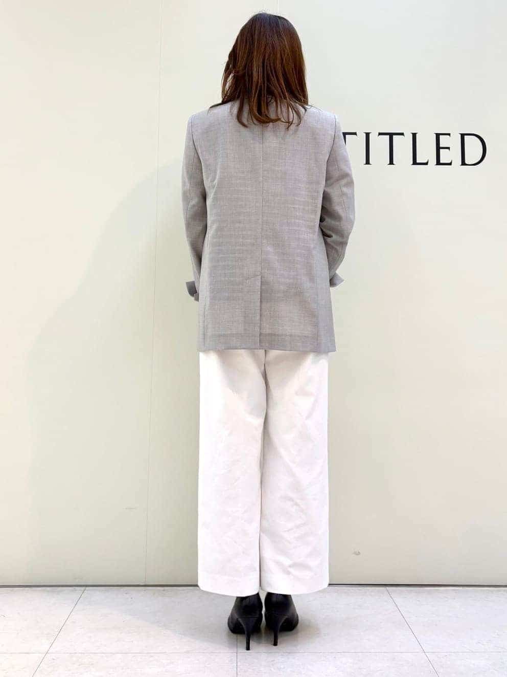 Sakaiさんの「UNTITLED｜◆【体型カバー/透けにくい】ワイドシルエットニット」を使ったコーディネート