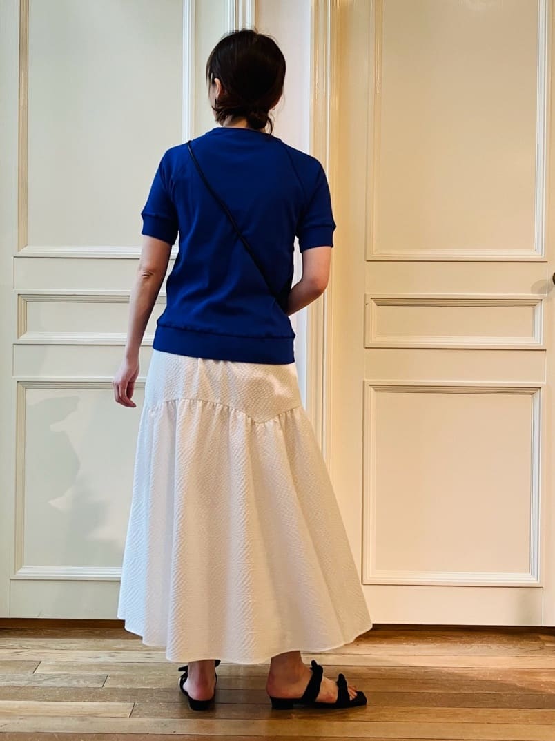 TSUKUIさんの「DRESSTERIOR｜【定番/人気】ラグランハーフスリーブプルオーバー」を使ったコーディネート