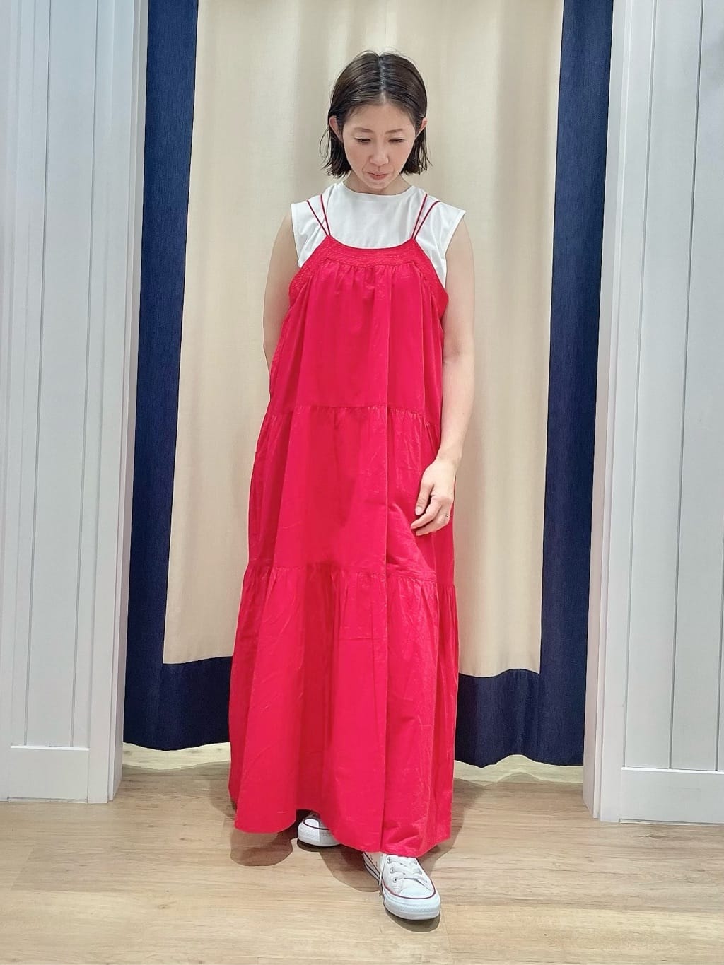 Akiさんの「Dessin｜【CONVERSE/コンバース】ハイカット」を使ったコーディネート