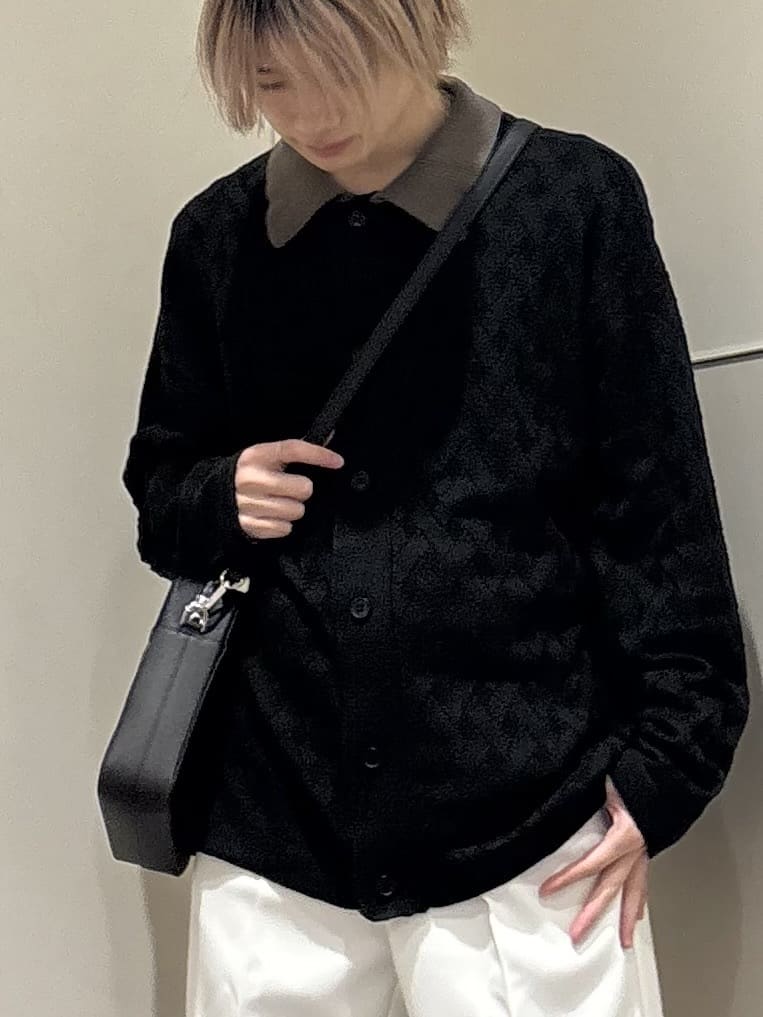 RYUGAさんの「tk.TAKEO KIKUCHI｜◆衿付きニットカーディガン」を使ったコーディネート