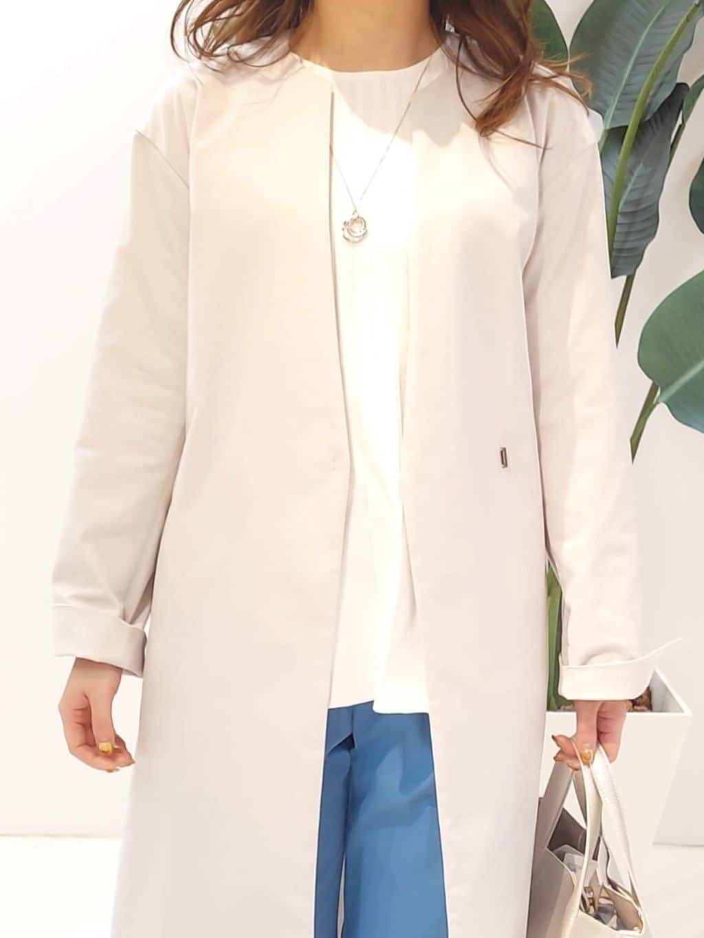 YuKaRiさんの「UNTITLED｜トリプルワントップペンダント」を使ったコーディネート