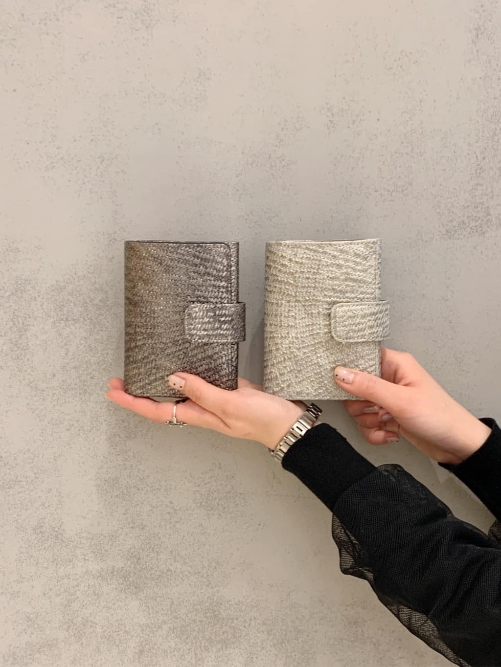 Iさんの「HIROKO HAYASHI｜DAMASCO（ダマスコ）二つ折り財布」を使ったコーディネート