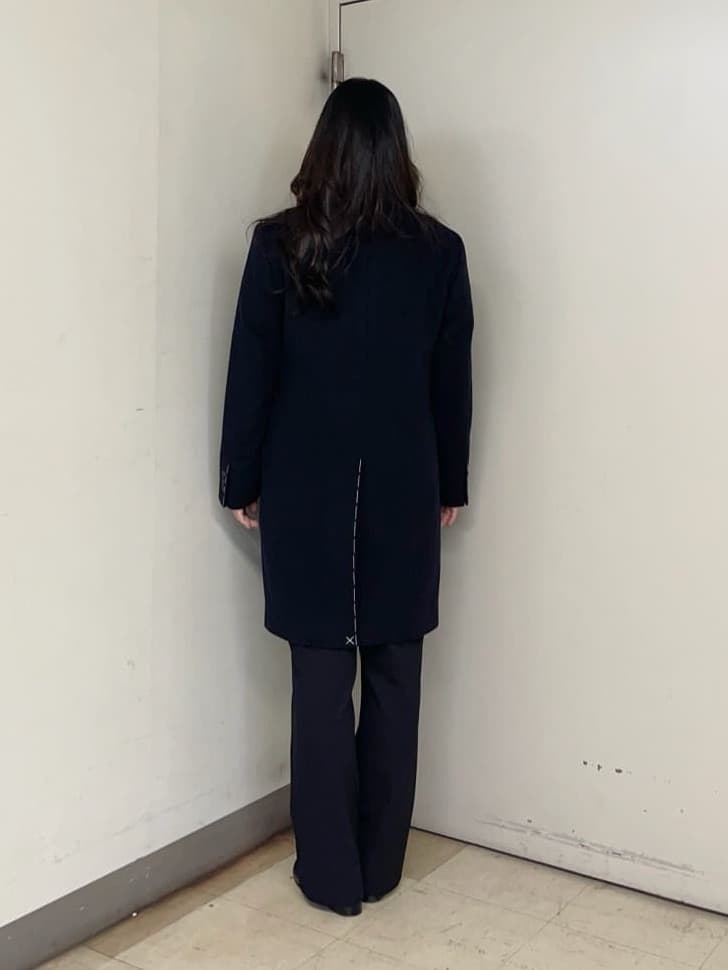 iwさんの「TAKEO KIKUCHI｜ウールカシミヤブレンド チェスターコート」を使ったコーディネート