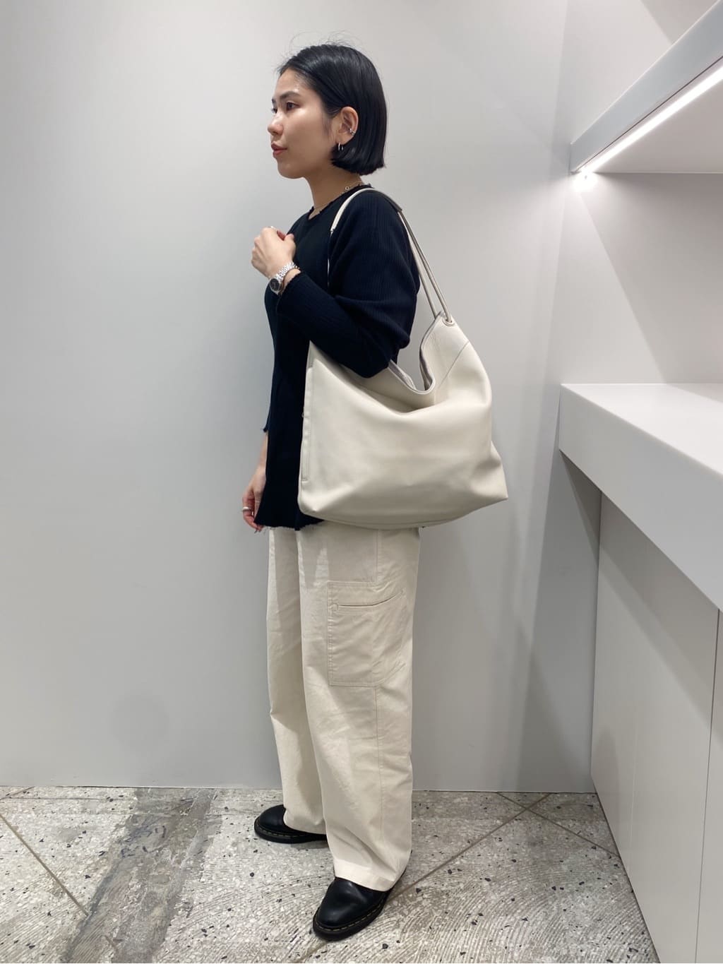Uさんの「HIROKO HAYASHI｜UNITO（ウニート）ショルダーバッグ」を使ったコーディネート