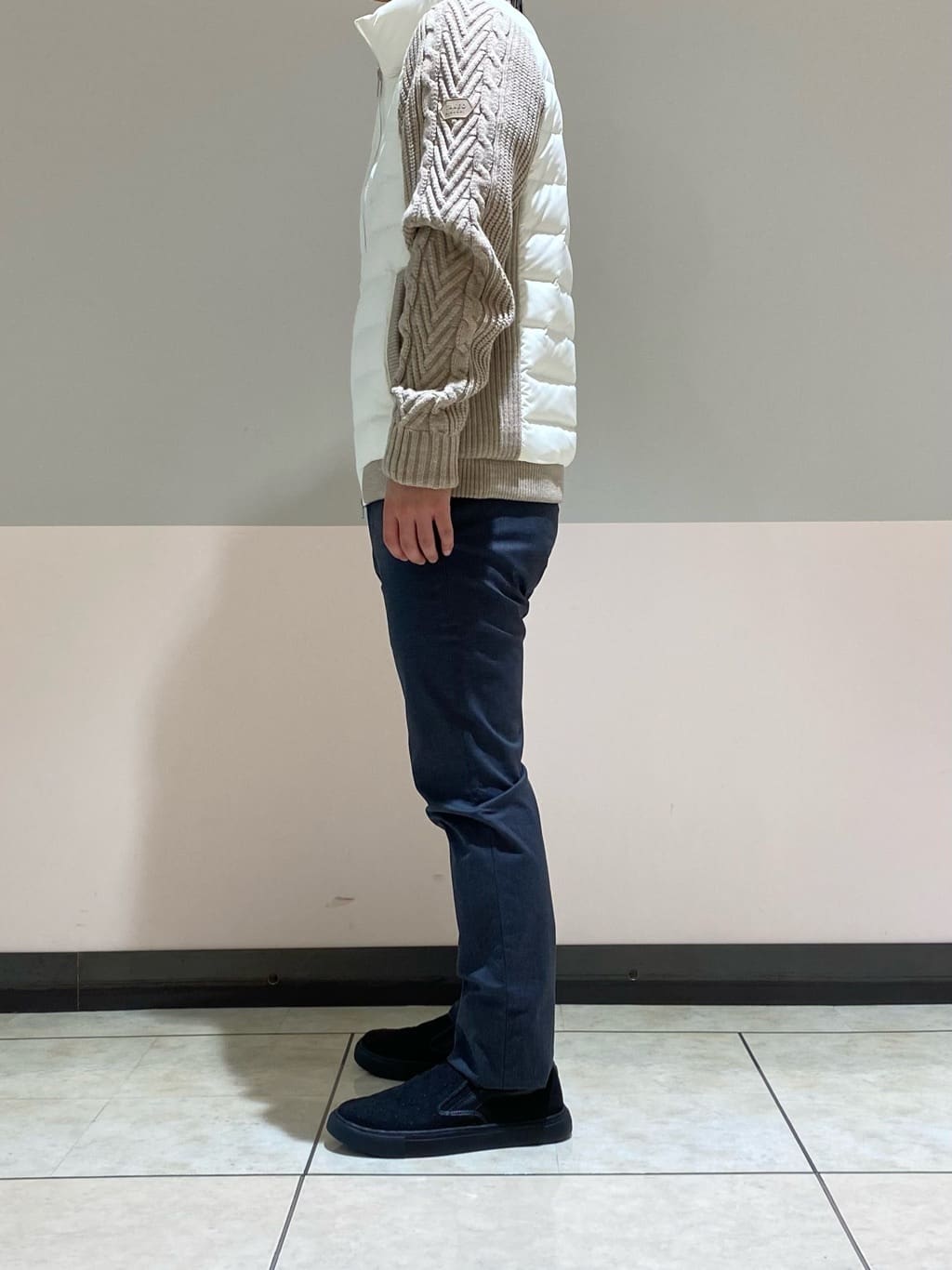 hazuさんの「TAKEO KIKUCHI｜【Made in JAPAN】播州織 ヘリンボン ストレート パンツ」を使ったコーディネート