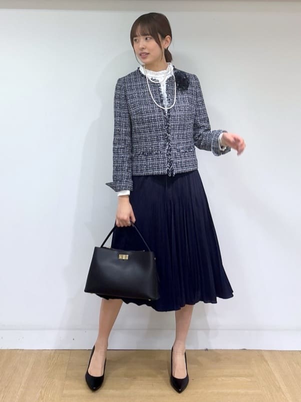 yukaさんの「UNTITLED｜【追加6/日本製】2連フェイクパールネックレス」を使ったコーディネート