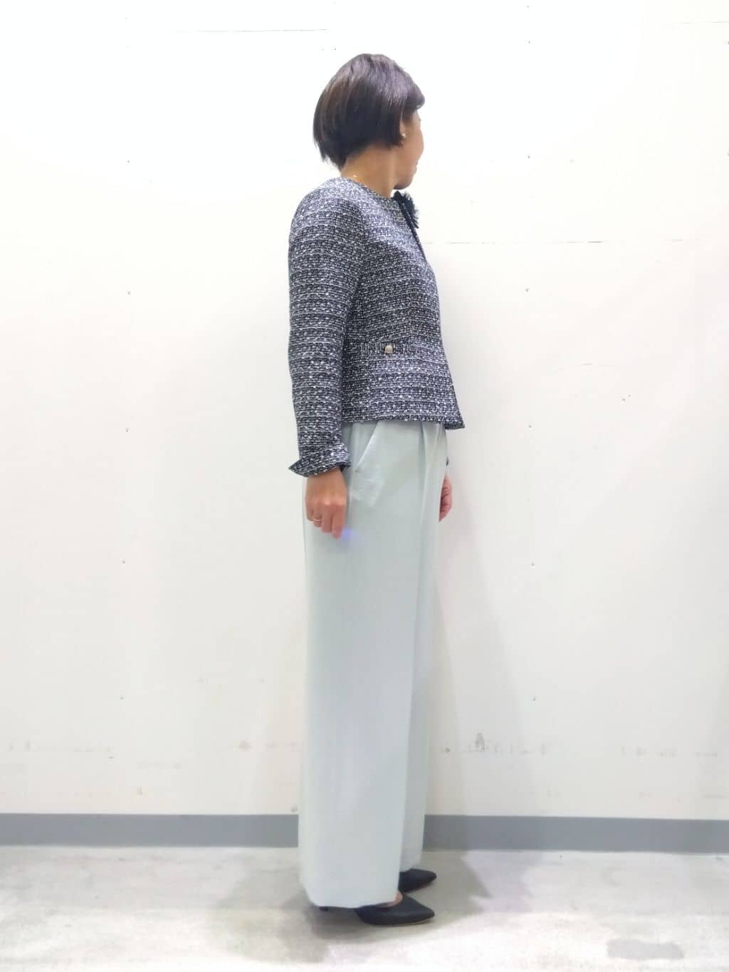 Kさんの「INDIVI｜フラワーコサージュ」を使ったコーディネート