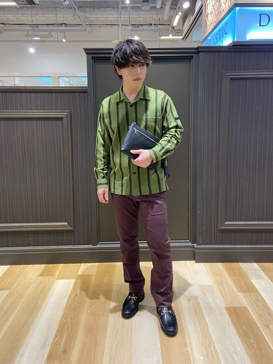 たかぽんさんの「TAKEO KIKUCHI｜【全7サイズ&times;8色展開！】トップマルチヘリンボン パンツ」を使ったコーディネート