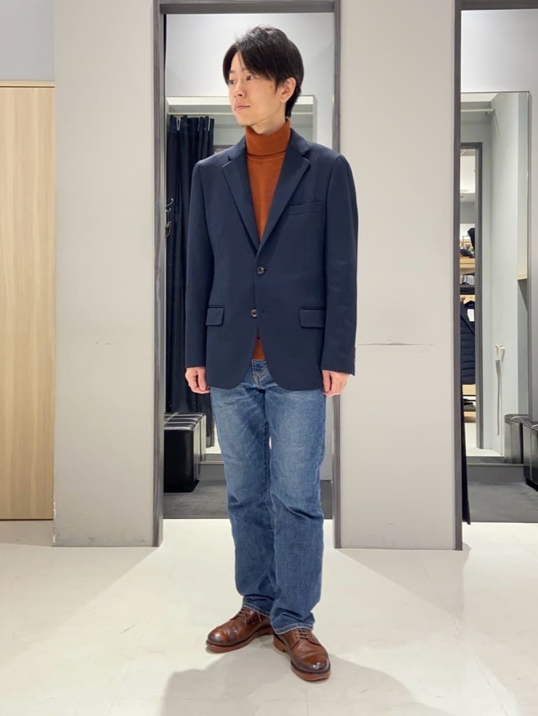 わいずみさんの「TAKEO KIKUCHI｜【モンスターストレッチ】日本製 ウォッシュド デニムパンツ」を使ったコーディネート