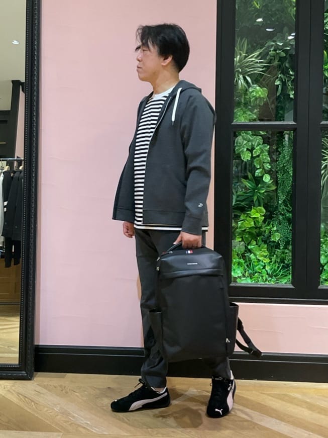 Nagaseさんの「DRESSTERIOR｜【荷重軽減】サスペンション バックパック」を使ったコーディネート