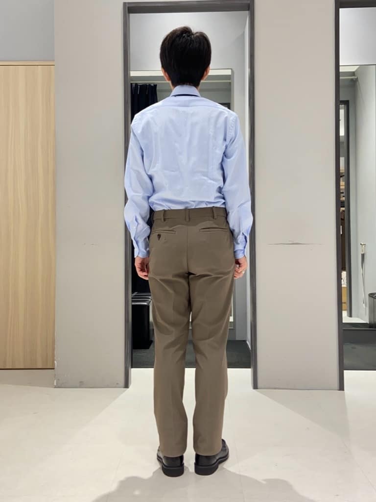 わいずみさんの「TAKEO KIKUCHI｜【Made in JAPAN】市松紋 ドレスシャツ」を使ったコーディネート