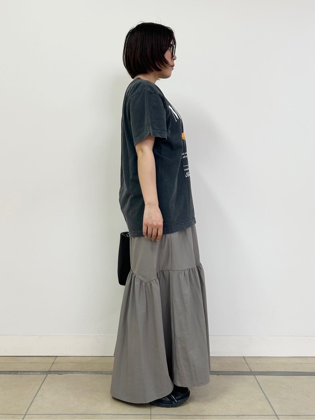 とりみさんの「DRESSTERIOR｜【otonaMUSE5月号掲載/日本製】シュリンクレザーミニトート」を使ったコーディネート