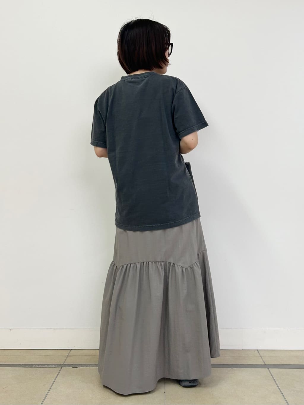 とりみさんの「DRESSTERIOR｜【otonaMUSE5月号掲載/日本製】シュリンクレザーミニトート」を使ったコーディネート
