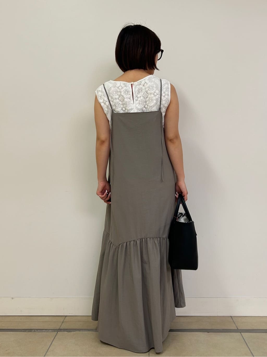 とりみさんの「DRESSTERIOR｜【otonaMUSE5月号掲載/日本製】シュリンクレザーミニトート」を使ったコーディネート