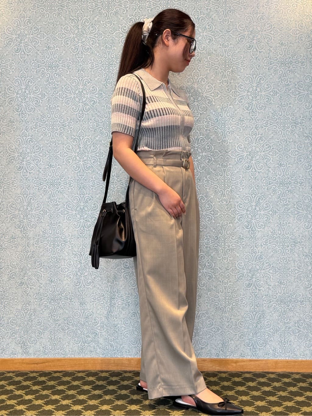 ayanoさんの「index｜◆ボストンフレーム クリアレンズメガネ＆サングラス」を使ったコーディネート