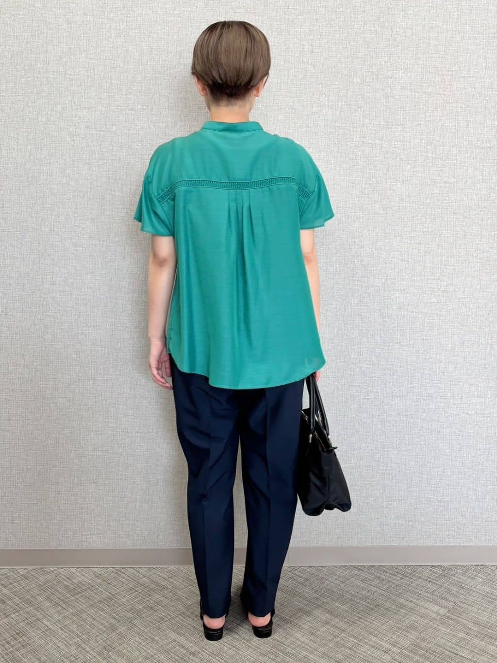 MATSUさんの「Reflect｜◆【選べる7色◎／手洗い可】フロントピンタックデザインブラウス」を使ったコーディネート