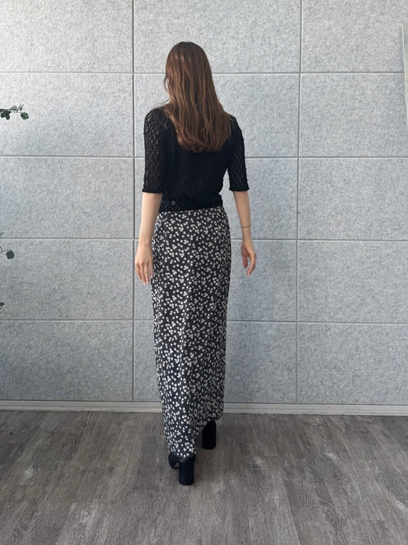 designer yukaさんの「CODE A｜lace layered pullover」を使ったコーディネート