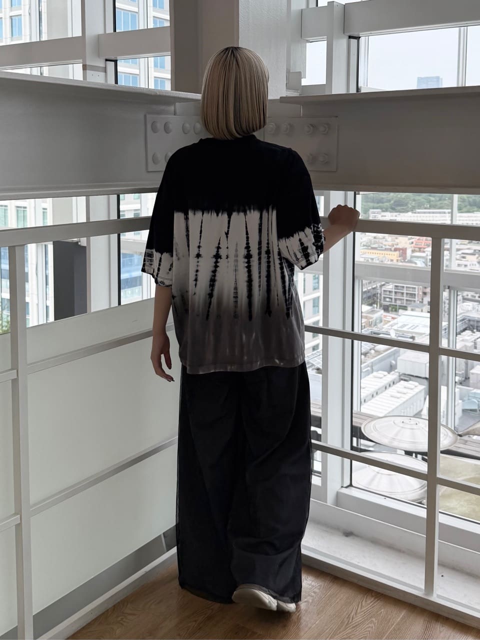 川本葵さんの「tk.TAKEO KIKUCHI｜」を使ったコーディネート